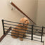 Freestanding Dog Gates Retractable Punch Free Pet Fence Barrier Household Reusable Door For Small Medium Dogs