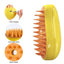 3 in 1 Cat Hair Removal Combs Steam Brush Steamy Dog Brush Electric Spray Cat Hair Brushes for Massage Pet Grooming Comb