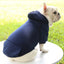 Dog Winter Hooded Sweatshirt for Small Medium Pet Coat Puppy Cat Jacket Clothes Chihuahuas French Bulldog Costume