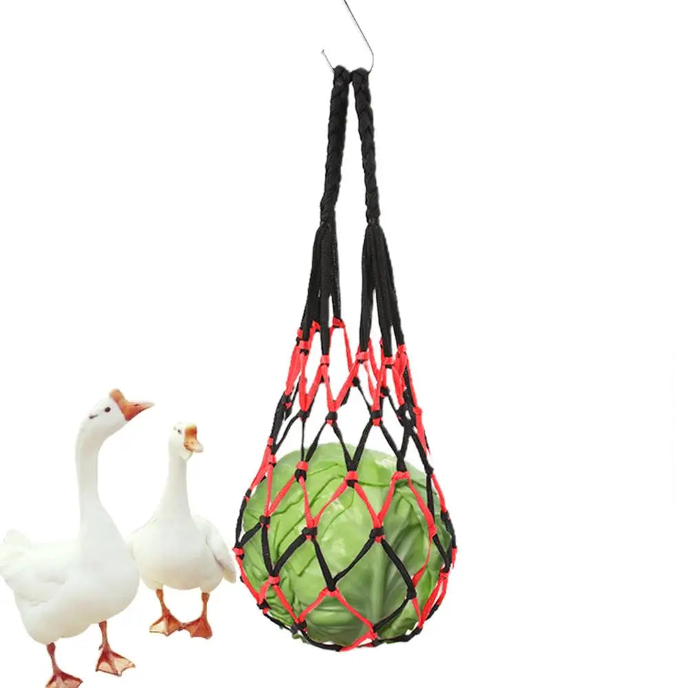 Chicken Vegetable Feeder Poultry Vegetable Feeder Hang Holder Chicken Feeder To Hang Chicken Treat Feeding Tool With Hook
