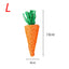 Natural Paper Rope Rabbit Puzzle Toy Grass Weaving Radish Carrot Shape Pet Accessories Guinea Pig Chinchillas Small Animals Toys