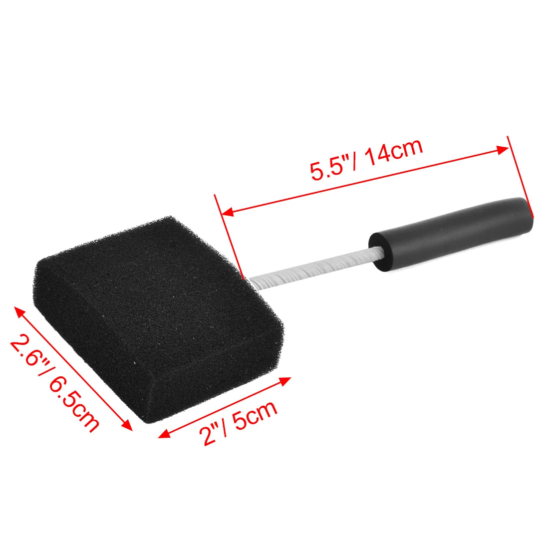 UXCELL Aquarium Cleaning Brush Double Sided Head Sponge Household Window Glass Algae Cleaner Scrubber Fish Tank Clean Tools