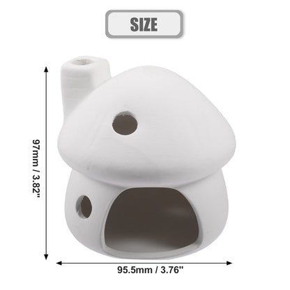 UXCELL Fish Tank Hideaway Rock Cave Ceramic Aquarium Decoration Fish Shrimps Shelter Pet Pottery House Canister Accessories