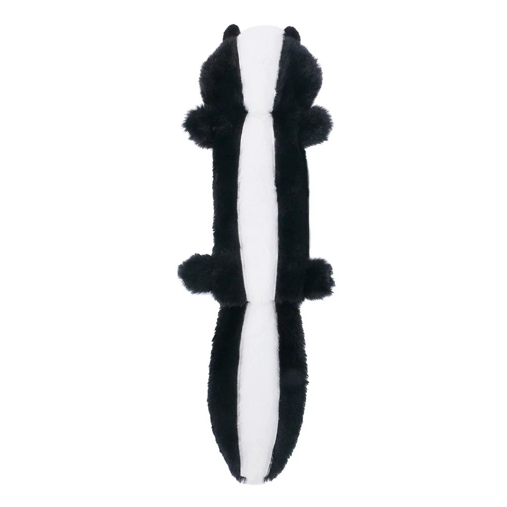Dog Plush Toy Birthday Gift For Large Medium And Small Dogs Fun Pet Toys Plush Unfilled Animal Skins Skunk Fleece Squeak Toys