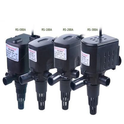 3in1 Top Filter Box Aquarium Submersible Pump Fish Tank Upper Filter Belt Filter Box Oxygenation  Filtration System Accessories
