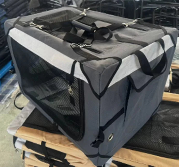 Car travel pet box tent out portable cage pet folding cage pet bag kennel outdoor travel cage