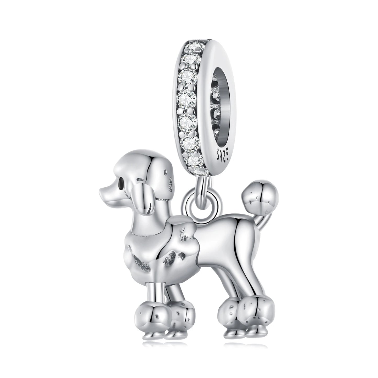 WOSTU 925 Sterling Silver Animal Charms Giraffe Zebra Unicorn Beads for Women Fit Original Bracelets Necklace DIY Jewelry Making