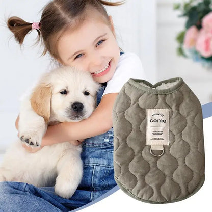 Small Dog Winter Jacket Winter Warm Dog Coat Jacket Warm and thickened pet clothes Small Dog Vest Pet Supplies for Small Dog Cat