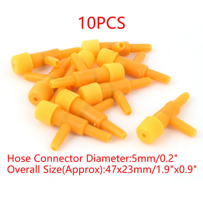 UXCELL Aquarium Air Line Tubing Control Valve 2/3 ways Fish Tank Connector Pump Flow Pipe Valves Tube Hose Trachea Accessories