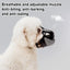 Dog Breathable Muzzle Breathable Muzzle Guard Breathable Muzzle Guard Against Biting No Bite Muzzle For Dogs Dog Muzzle For