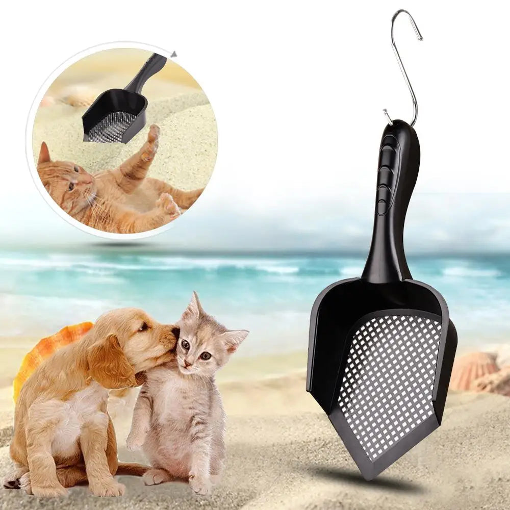 Cat Litter Scoop Durable Pet Poo Shovel Pets Poop Scooper Cat Sand Cleaning Tools Pets Indoor Litter Sand Scoop Pet Cleaning