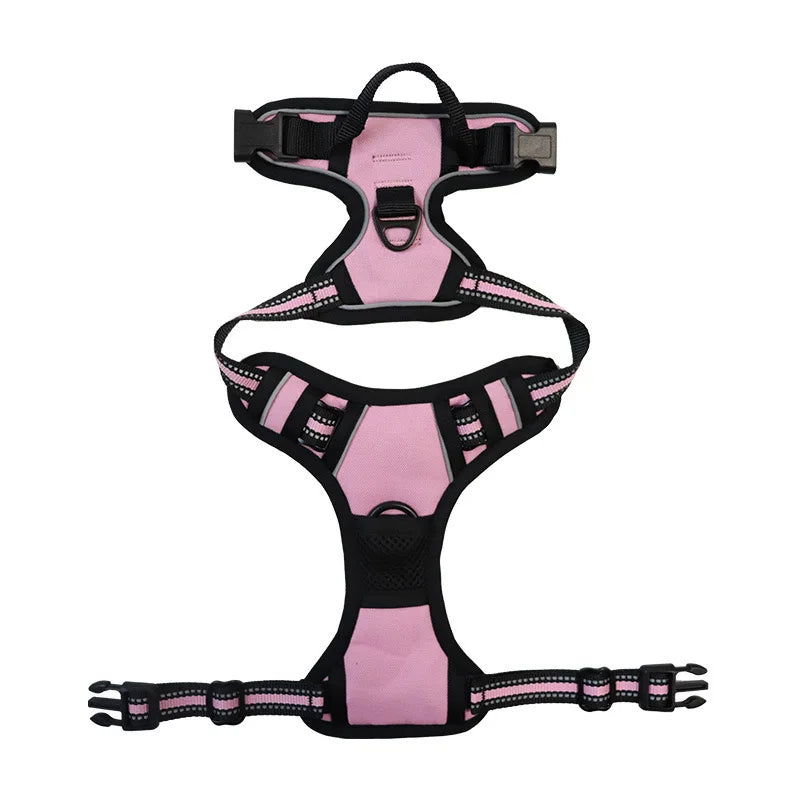 Pet Dog Harness Reflective Adjustable Breathable Vest Chest Strap for Small Medium Big Dogs Cats Collar Harness Dog Accessoires