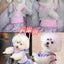 Summer Dog Bikini Set Cute Pet Bikini Swimwear Puppy Dresses Hawaiian Dog Beach Swimsuit for Small Dog Girl Cat Dress in Seaside