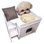 Kennel Four Seasons Universal Wooden Dog House  Dog Villa Internet celebrity Pet House Cat Dog Universal Wooden House