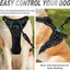 Pet Dog Harness for Medium Large Dogs, Adjustable Reflective No-Choke Padded Pet Vest Harness with  Front Clip Control Handle