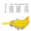 Dog Life Vest for Swimming Adjustable Dog Swimsuit Flotation Lifesaver Quick-Drying Big Eyes Design Flotation Suit Clothes