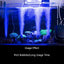 220~240V Silent Aquarium Oxygen Air Pump Fish Tank Adjustable Air Volume High Power Oxygenator Air Compressor Aerator ﻿3/5/8/10W