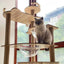 Cat Tree Sisal Rope Cat Tower Cat Scrapers Scratching Post For Cats Toys For Cat Grinding Paws Multi-Level Cat Climbing Frame