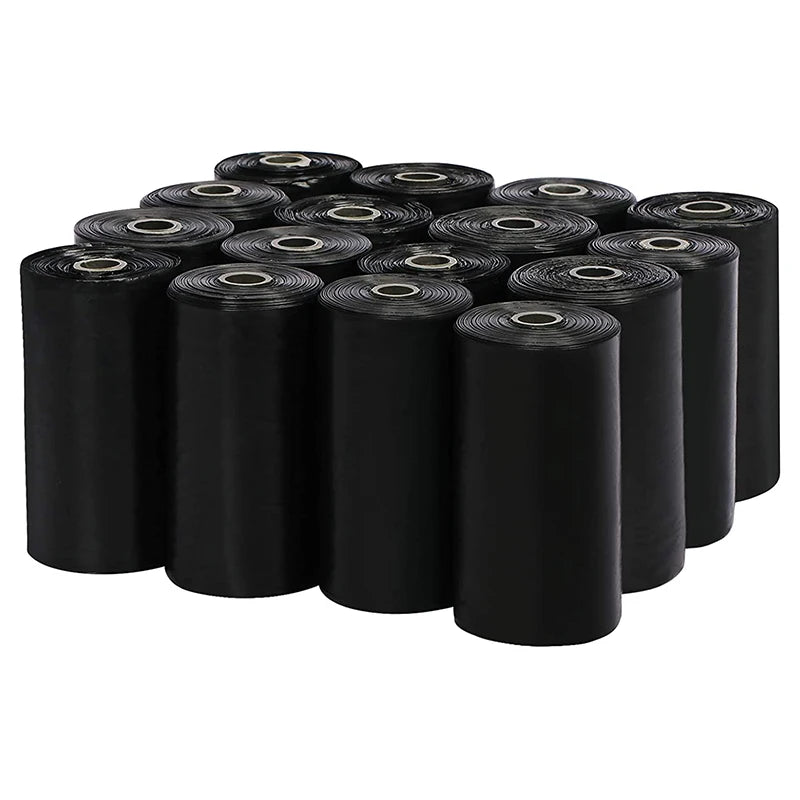 120 Rolls Dog Poop Bag Outdoor Cleaning Poop Bag Outdoor Clean Pets Supplies for Dog 15Bags/Roll Refill Garbage Bag Pet Supplies