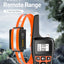 ROJECO 1000m Electric Dog Training Collar Remote Control Training Collar For Pet Rechargeable Dog Bark Control Stop Shock Collar