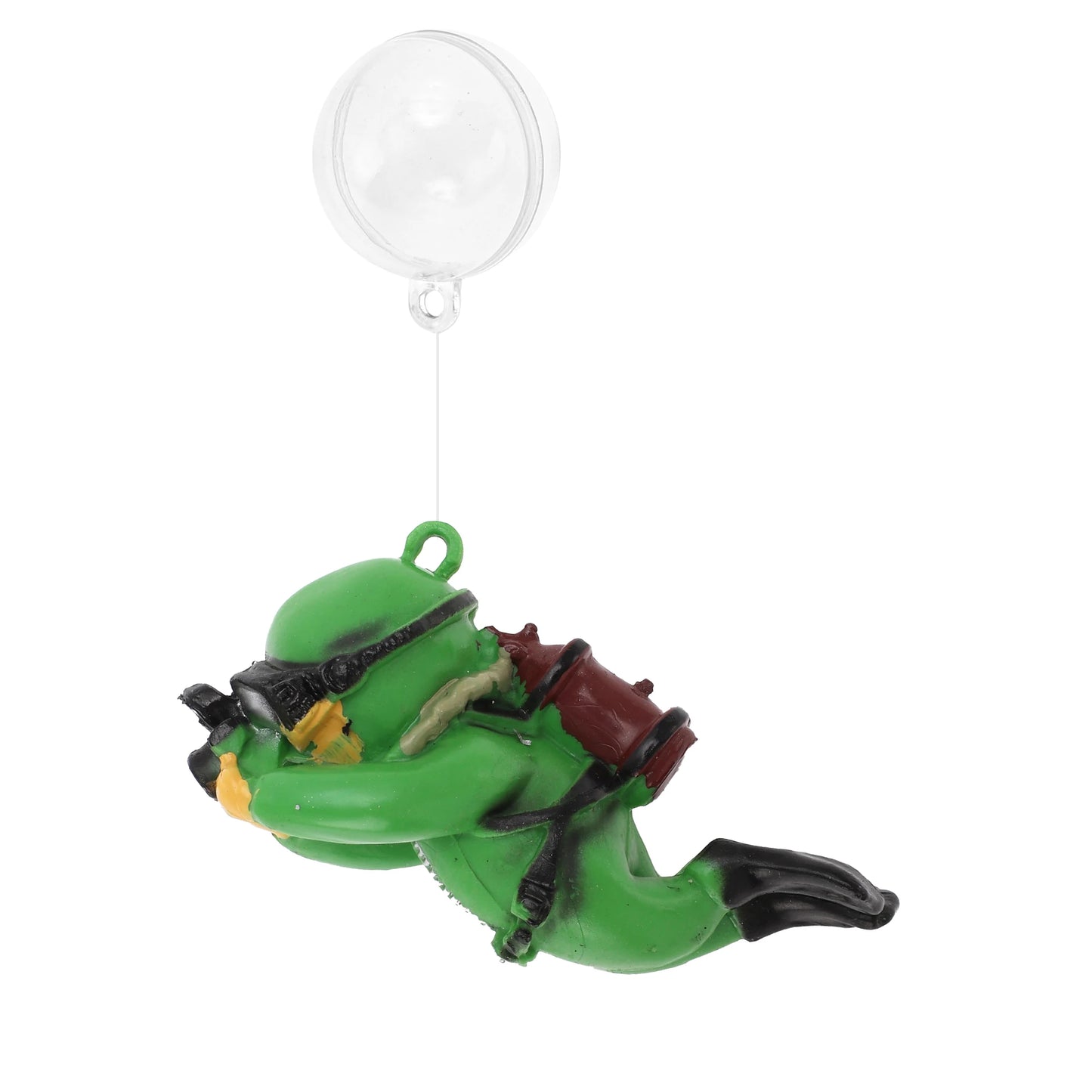 UXCELL Mini Diver Aquarium Decorations Floating Diver Aquarium Ornaments Cute Simulated Frogman Figurines Fish Tank Decor