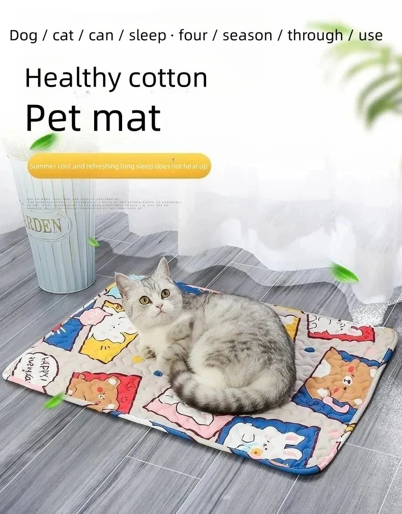 Cats Cooling Beds Accessories Things Cushions Pet Supplies Bed Kitten House Accessory Houses and Habitats Puppy Goods