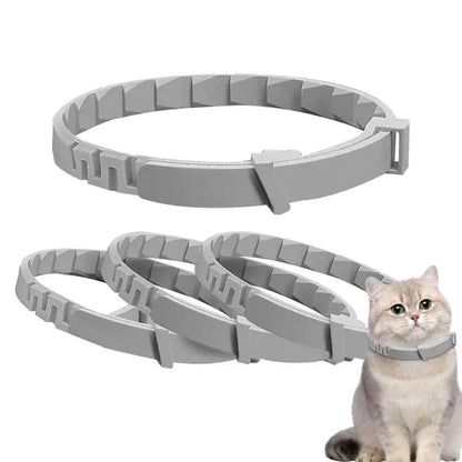 4pcs Calming Collar For Cats Relax Cat Pheromone Collar Calming Pheromone Collar Cats Adjustable Long-Lasting Pheromone Collar