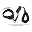 Reflective Dog Collar Adjustable Neck Collars With Rope Kit For Pet Puppy Weatherproof Dog Collar Padded Suitable Puppy Collar