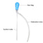 Aquarium Fish Tank Cleaning Tool Pipette Fish Tank Siphon Pump Water Changer Aquarium Accessories with Suction Defecation Tubes