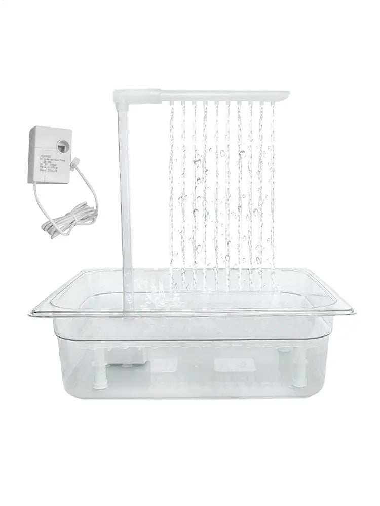 Bird Shower Box Automatic Shower Tub Multipurpose Bird Bathtub Parrot Bath Box For Pet Brids Parakeet Cleaning Supplies