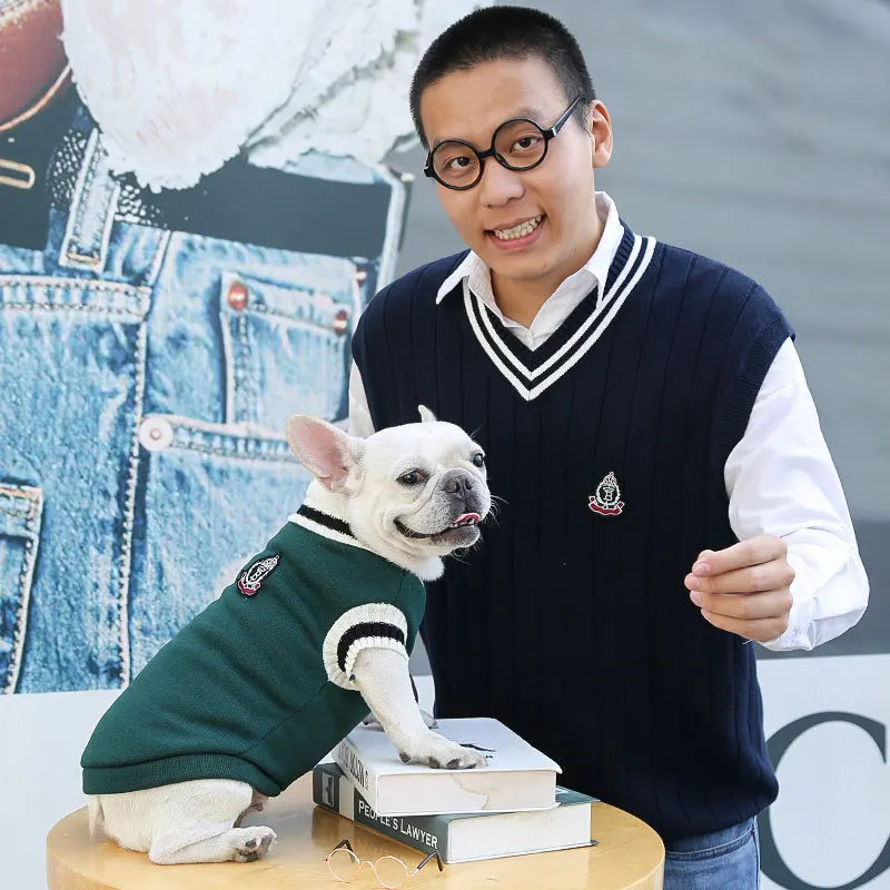 Winter Dog Fleece Sweaters For Large Medium Little Dogs Warm Small Dog Clothes Korea For French Bulldog Chihuahua Cute Pug York