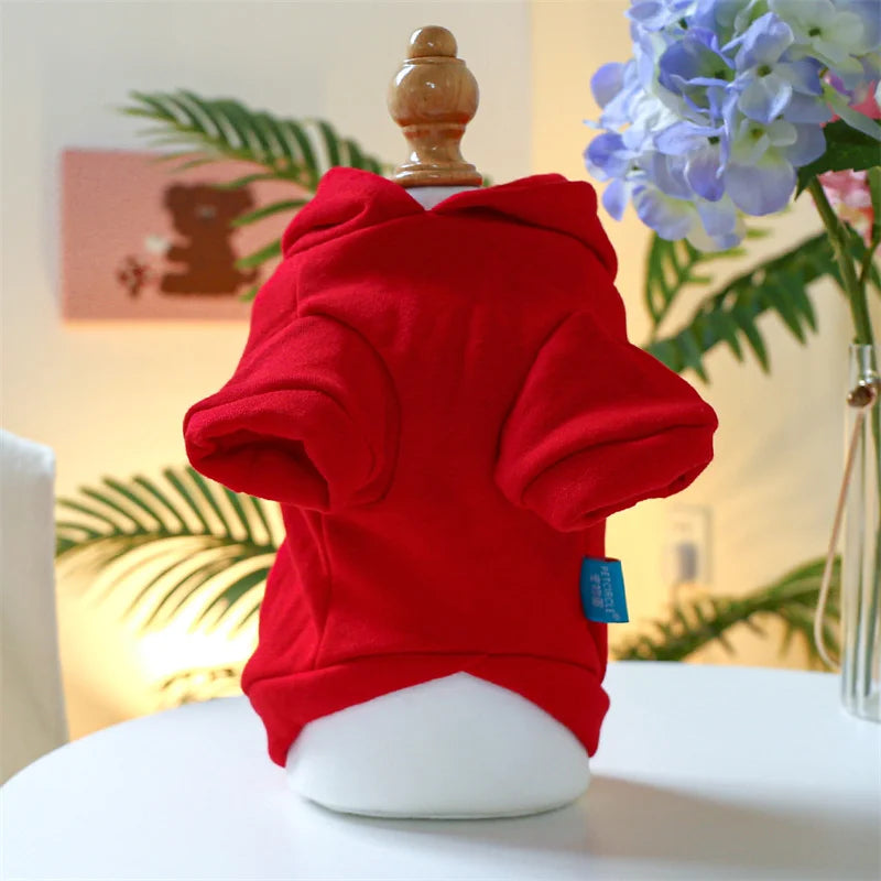 Horror Print Puppy Dog Hoodie Sweater Autumn Spring Pet Clothes for Small Dogs Chihuahua Pomeranian Pullovers mascotas Costume