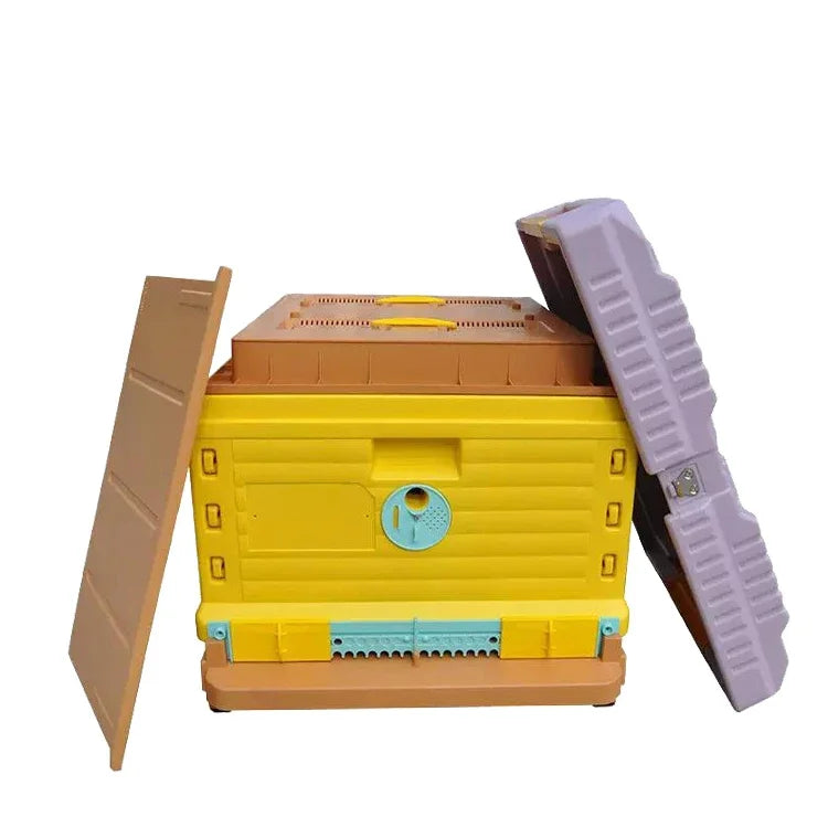 Hot Sale Thermo Insulated Beehive HDPE One-Layer Langstroth Plastic Bee Hive for Beekeeper