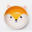 Ceramic Dog Bowl Raised Round Dog Cat Bowl No Spill Pet Dish for Food Water Feeding Cute Cartoon Printed Pet Dog Elevated Dish