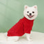 Fleece Dog Jacket Winter Dog Clothes Chihuahua French Bulldog Clothing Pet Costume with Harness D-Ring Luxury Kitten Puppy Coat