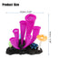 UXCELL Plastic Luminous Plants Glowing Artificial Simulation Coral Aquarium Decoration Underwater Ornament Fish Tank Accessories