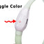 USB Rechargeable Glowing Collar for Large and Small Dogs LED Glowing Dog Collar 9 Flashing Modes Adjustable Soft Silicone Collar
