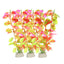 UXCELL 3/4/5/6/8/9 Pcs Artificial Aquarium Plants Grass Water Weeds Ornament Fish Tank Plant Flower Grass Decor Accessories
