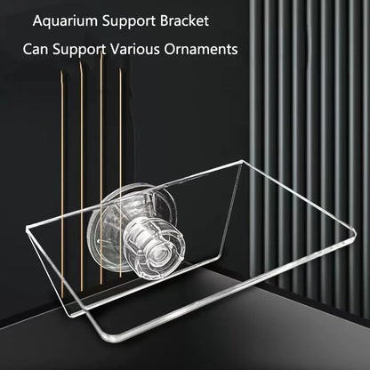 High Transparent Acrylic Aquarium Suspended Support Adjustable Support For Fish Tank Decoration Water Pump Suspended Accessories