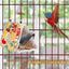 Pet Bird Nest Hammock Peony Parrot Small Hammock Bird Nest Winter Warm Thick Triangle Bird Hanging Tent Snuggle Hut