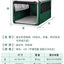 Kennel winter warm winter dog house closed dog house indoor foldable pet car tent dog cage