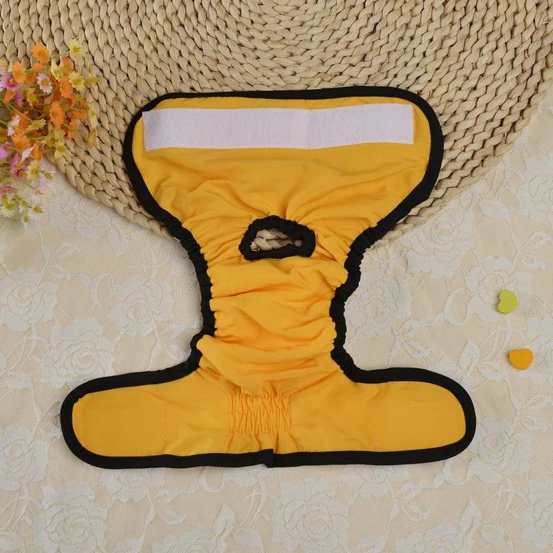 Reusable Sanitary Panties Washable Small Dog Pet Diapers Female Dogs Large Physiological Shorts Male Cats Pet Menstruation Pants
