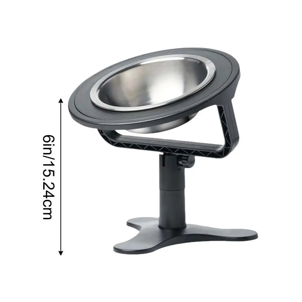 Elevated Dog Bowl Stand Dog Food Bowl Stand Feeder Adjustable Dog Food Water Bowls For Medium Small Puppies Pets Cats