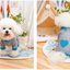 Heart Pattern Dog Pajamas for Small Dogs,Warm Fleece Dog Jumpsuit Yorkie Puppy Onesie 2024 New Autumn Winter Clothes Pet Apparel