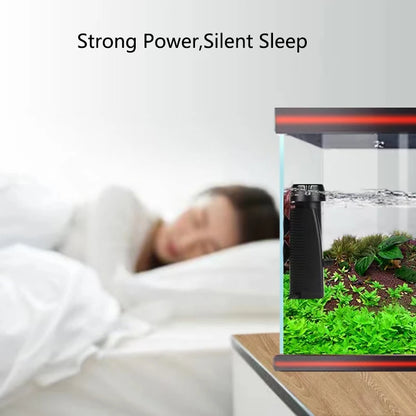 3W Aquarium Surface Oil Skimmer Filter Mute Auto Oil Film Processor Remove Tool for Aquarium Fish Tank Water Filtration 220-240V