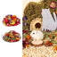 Hamster Flowers Natural Dried Flower Gerbil Bedding Odor Control Enclosure Habitat Decor For Rabbits Gerbils Or Other Small