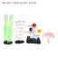 UXCELL Luminous Mushroom Plants Glowing Coral Plastic Artificial Aquarium Fluorescence Deco Ornament Fish Tank Accessories