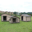 Outdoor Solid Wood Sunscreen Rain Protection Dog House Kennel  Large Medium-sized Dog Courtyard Villa Universa