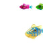 Pet Cat Toy LED Interactive Swimming Robot Fish Toy for Cat Glowing Electric Fish Toy to Stimulate Pet's Hunter Instincts