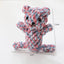Handmade cotton rope carrot shaped puppy toy puppy chew  size dog pet Teeth cleaning toy outdoor fun training toy
